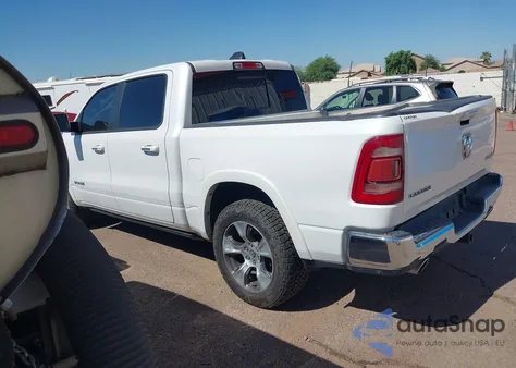 2019 Ram 1500 Laramie 4X4 5'7 Box z USA, uszkodzony, nr VIN 1C6SRFJT9KN593400